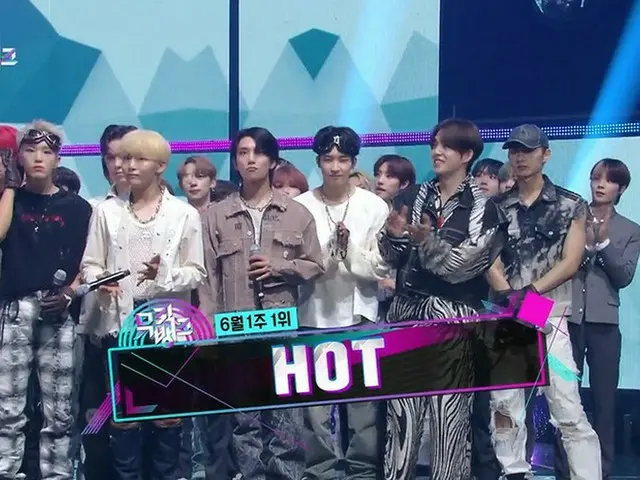 「SEVENTEEN」、「ミュージックバンク」で1位に!!…“CARATとても愛してる”