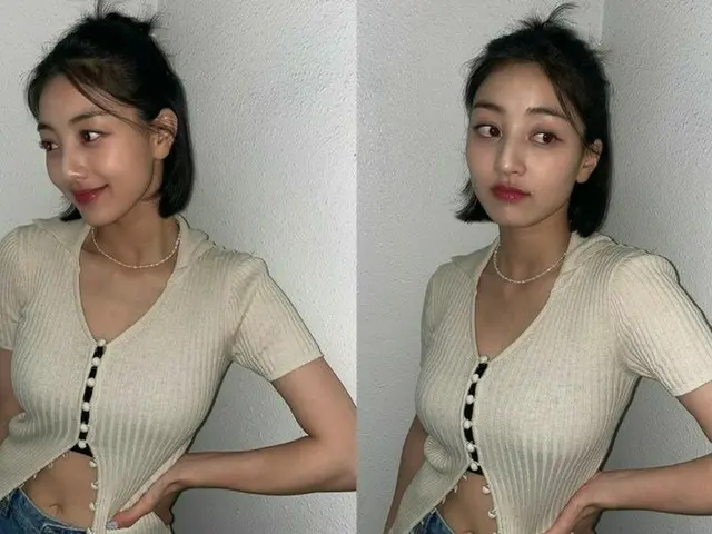 「TWICE」ジヒョ、ベーグル女子の定石…顔はディズニー、スタイルはセクシー