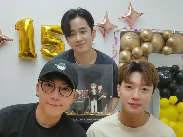 「FTISLAND」、変わらない美少年ビジュアル…”15周年 ほんとに感謝します”