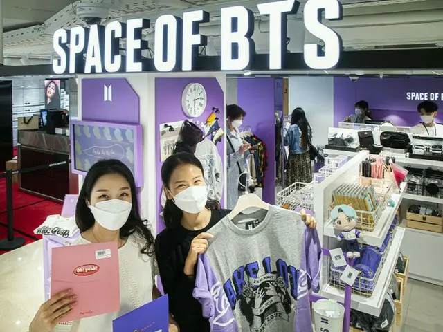 “ARMY集まれ!”新羅免税店に「BTS（防弾少年団）」公式グッズショップオープン