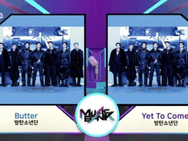 KBS「ミュージックバンク」、1位候補は「BTS」VS「BTS」…「Butter」と「Yet To Come」どちらが1位に??