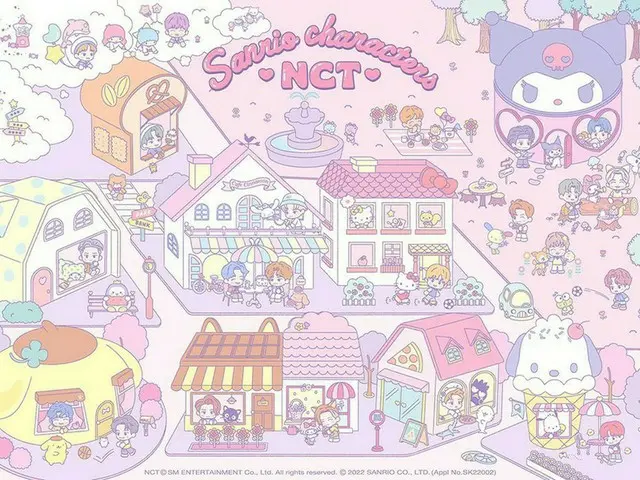 「NCT」がサンリオのキャラクターに!!かわいいコラボが話題…ポップアップストアも30日にオープン