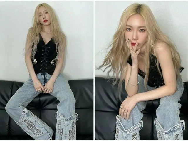 「少女時代」テヨン、カリスマ爆発の美貌…本業で帰ってきた妖精