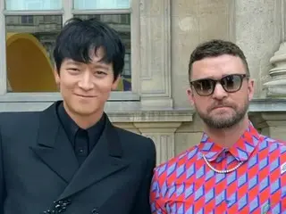 俳優カン・ドンウォン、ジャスティン・ティンバーレイクの隣でも負けない圧倒的な長身スタイル