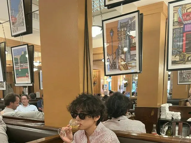 「BTS（防弾少年団）」V、パリで過ごす近況を公開…毎瞬間がグラビア