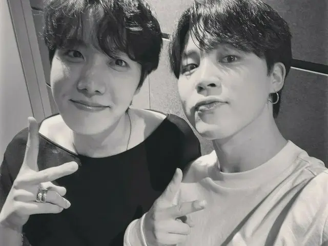 「BTS（防弾少年団）」ジミン、J-HOPEのソロを応援…“Love u 僕の弟”