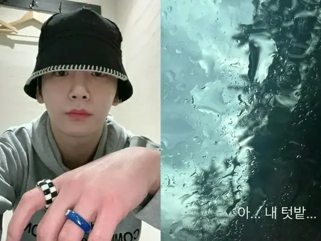 「SHINee」KEY（キー）、話題の家庭菜園が豪雨で…心配いっぱい