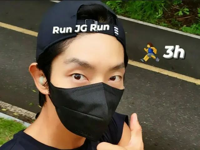 イ・ジュンギ、長時間の運動にも完ぺきなビジュアル