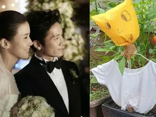 “イ・ボヨン♥”チソン、娘と家庭菜園を作るパパの日常公開