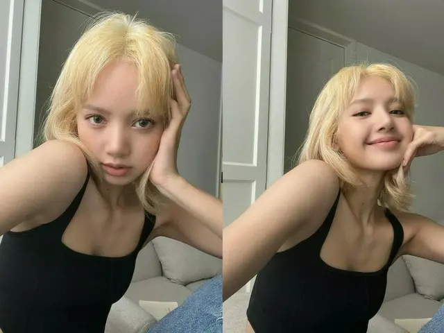 「BLACKPINK」リサ、チャーミングなセルフィーで近況公開