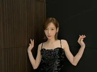 「少女時代」テヨン、あり得ないほどのスリムなスタイル…ブラックドレスの妖精