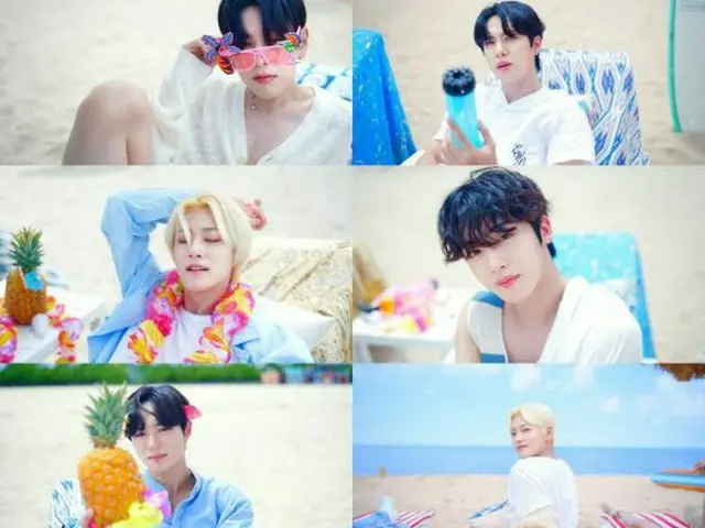 「WEi」“モルディブ”に行こう…ティーザーで6色の清涼エネルギー発散