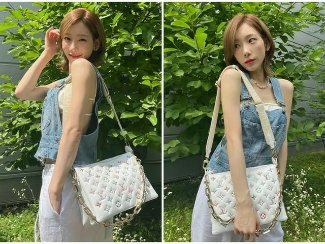 「少女時代」テヨン、ボブヘアも可愛い…ブランドバックにも劣らない輝かしい清純美