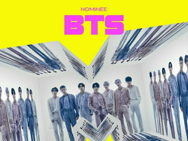 BTS、2022MTVアワードで「グループ・オブ・イヤー」など６部門ノミネート