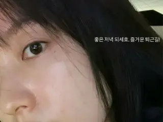女優ハン・ヒョジュ、すっぴん超アップでも自体発光…美貌もスタイルも全て兼ね備えた童顔女神