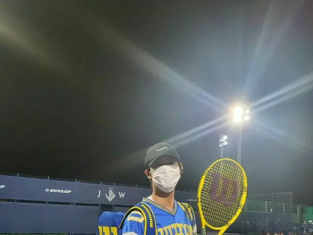 「BTS(防弾少年団)」ジン、日常を共有！「走れバンタン」テニス優勝者？の実力