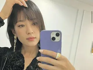 女優ハン・ヒョジュ、前髪下ろして美貌ポテンシャルが爆発