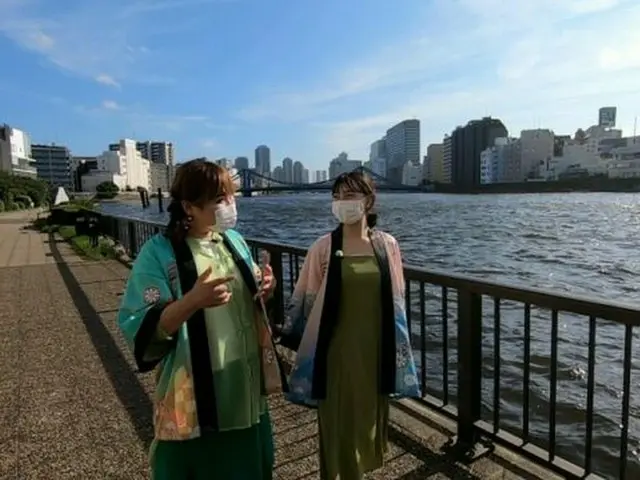 りんごちゃんと森マリアが「隅田川」を学ぶ江戸散歩！『ぐるり東京 江戸散歩』