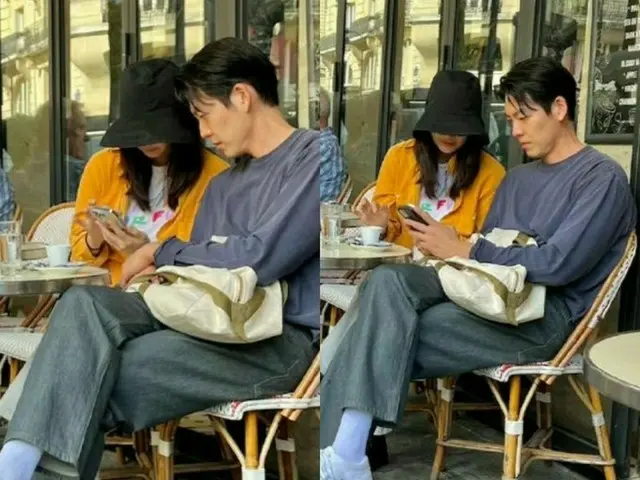 キム・ウビン♡シン・ミナのパリデート目撃談…8年目変わらない愛情