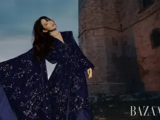 女優シン・ミナ、イタリアも魅了した美貌…お城の中のお姫様