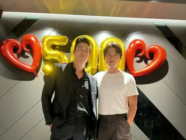 俳優ダニエル・ヘニー＆ヒョンビン、眼福ツーショット…「共助2」観客500万人突破!!