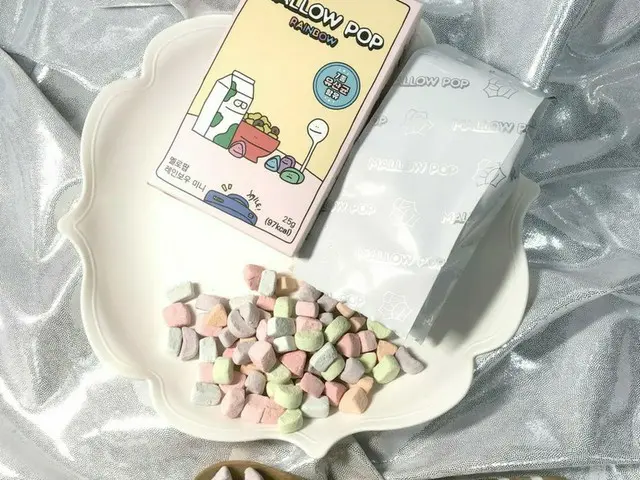 【オリジナル】かわいい！おいしい！映える🥺韓国ドライマシュマロ「MALLOW POP」