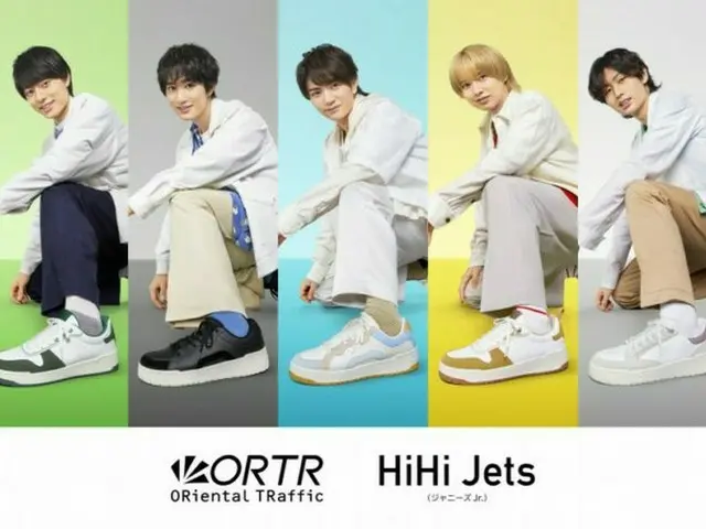 HiHi Jetsメンバー５名全員揃っての初CM！
