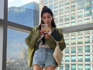 「少女時代」ティファニー、脚線美が輝く秋ファッション…見事な8頭身スタイル