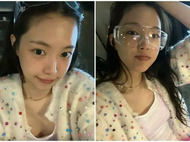 元「Apink」ソン・ナウン、ゴーグルすら似合う美貌…ラブリーそのもの
