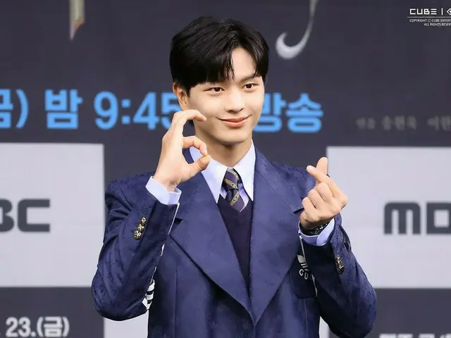 「BTOB」ソンジェ（ユク・ソンジェ）、「ゴールデンスプーン」制作発表会ビハインドを公開
