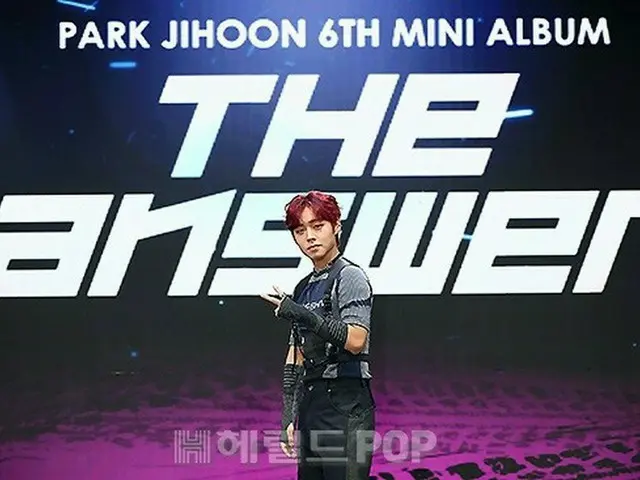 【フォト】パク・ジフン、6thミニアルバム「THE ANSWER」発売記念ショウケース開催!!