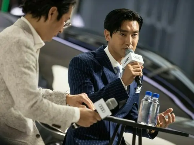 「SUPER JUNIOR」シウォン、広報大使を務めるアウディ・コリアのイベントに参加