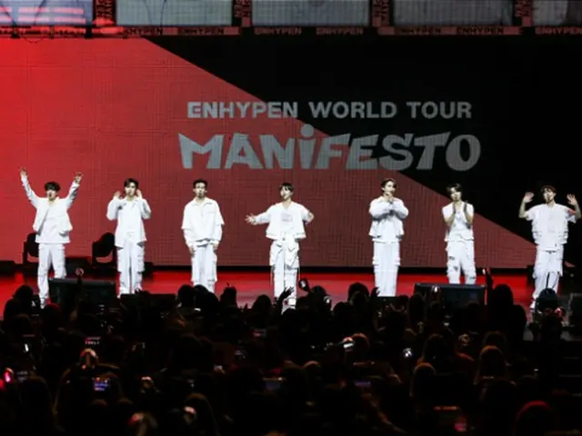 「ENHYPEN」、初のワールドツアーアメリカ公演盛況…6都市を熱くした