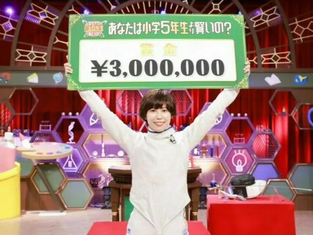 フェンシング日本代表の宮脇花綸が自ら応募、史上19組目の全問正解達成！