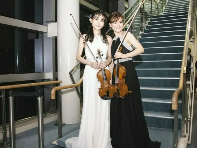 美人姉妹バイオリンデュオ「Duo deux fleurs」がファーストCD発売！１２・３クリスマスコンサートも