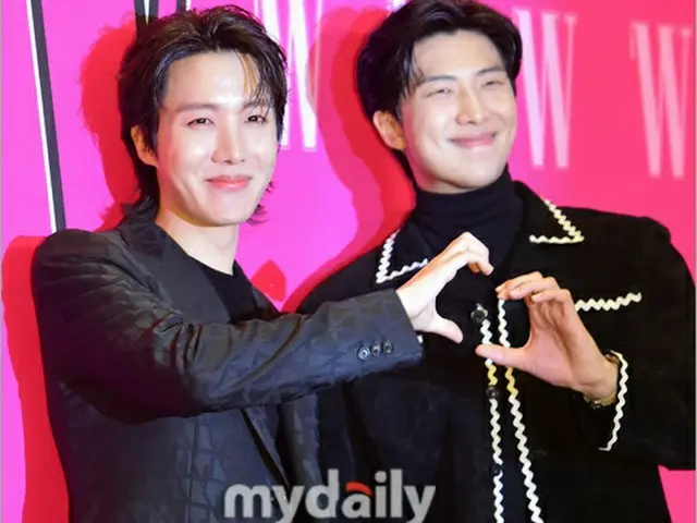 【フォト】「BTS（防弾少年団）」RM＆J-HOPE、乳がん認識向上キャンペーンに参加…ARMYへ向かったハート