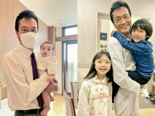 『親愛なる僕へ殺意をこめて』遠藤憲一、幼少期”エイジ”小山蒼海＆”乙”浅田芭路と笑顔で3ショット