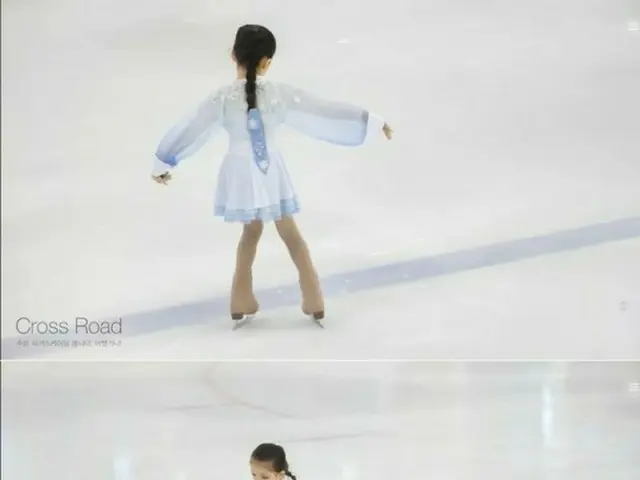 水原FCパク・ジュホ選手の娘ナウンちゃんがフィギュアを!!…まるで“エルサ”のよう