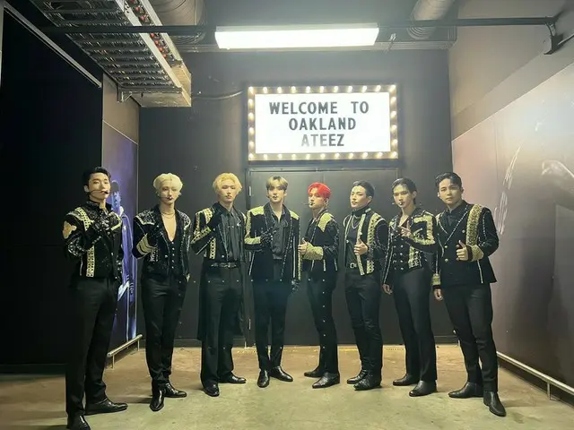 「ATEEZ」、アメリカツアー本格的スタート…米・オークランド公演盛況に終える