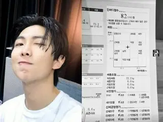 「BTS(防弾少年団)」RM、脳セク男なのに身体まで完璧…InBody結果に「グッド」