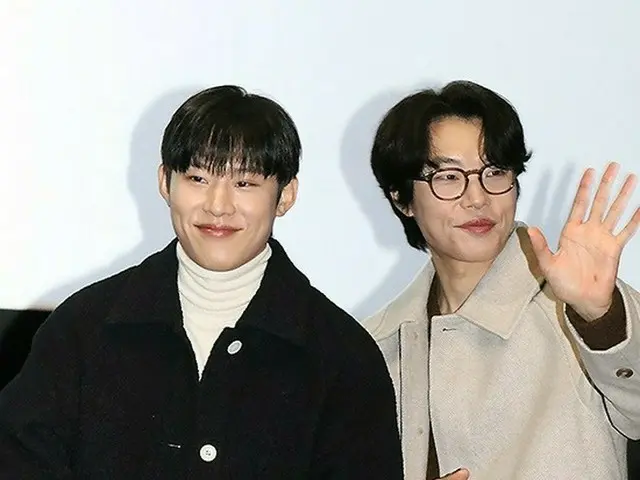 【フォト】俳優リュ・ジュンヨル、キム・ソンチョルら、映画「フクロウ」の舞台挨拶に出席