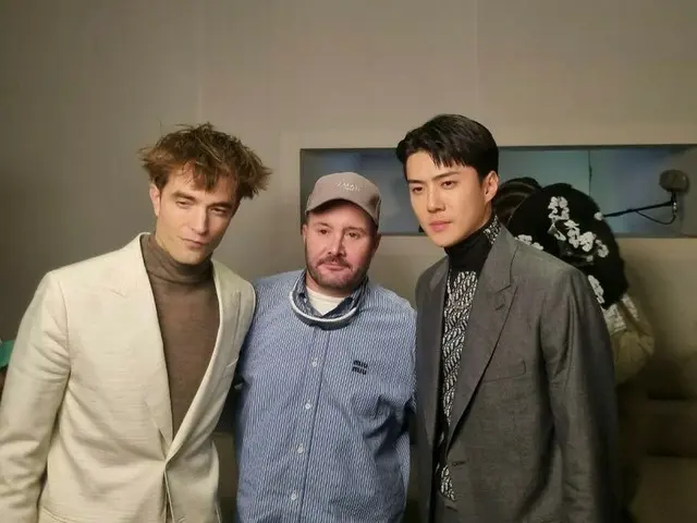 「EXO」セフンもロバート・パティンソンやトーマス・ドハティなどと撮った写真を公開!!