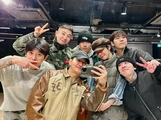 「Block B」が海兵隊の定期演奏会で集合!!軍服姿のピオからZICO、パクキョンまで…“14日に会いましょう”