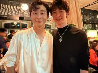 日本の俳優宮沢氷魚、パク・ソジュンとのツーショットをインスタに投稿…“なんという夢のツーショット”などの声
