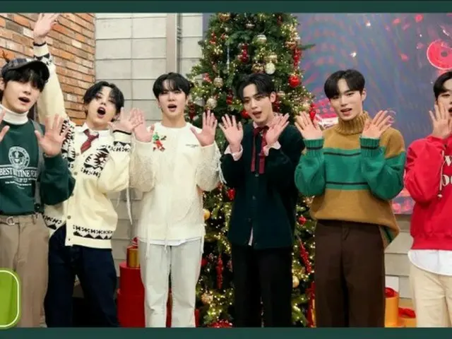 「WEi」、あたたかいクリスマスのあいさつ…“時間がとっても早いです～ 楽しい年末を”（動画あり）