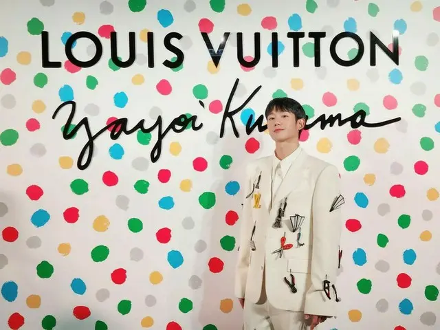 俳優チョン・ヘイン、ルイ・ヴィトンに身を固めまぶしいビジュアル
