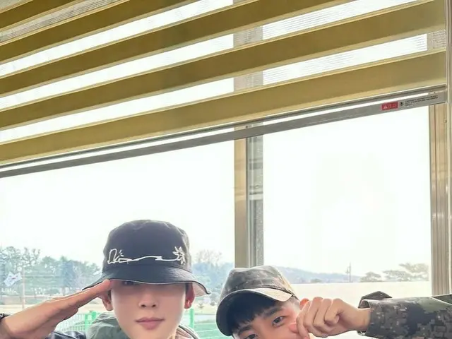 チャウヌ(ASTRO)、旧正月に軍隊行ったMJの面会へ '温かい友情 '