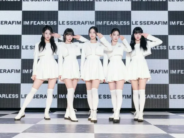 LE SSERAFIM、日本で初めての単独イベント開催　SAKURA「ずっと一緒に歩んでください」