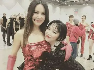 新旧セクシークイーンの出会い！オム・ジョンファ×ガインの2ショットがセクシー。