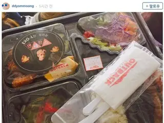 名節恒例｢アイドル陸上大会」観覧に来たファンへ「EXO」が贈ったもの。